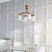 Quorum Home Quorum - 6422-4-80 - Four Light Chandelier - Aged Brass