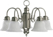 Quorum Home Quorum - 6429-5-65 - Five Light Chandelier - Satin Nickel