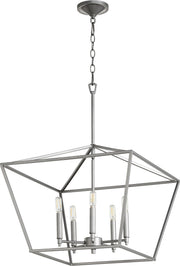 Quorum Home Quorum - 644-5-64 - Five Light Chandelier - Classic Nickel