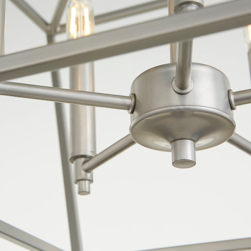 Quorum Home Quorum - 644-5-64 - Five Light Chandelier - Classic Nickel