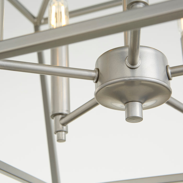 Quorum Home Quorum - 644-5-64 - Five Light Chandelier - Classic Nickel