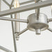 Quorum Home Quorum - 644-5-64 - Five Light Chandelier - Classic Nickel