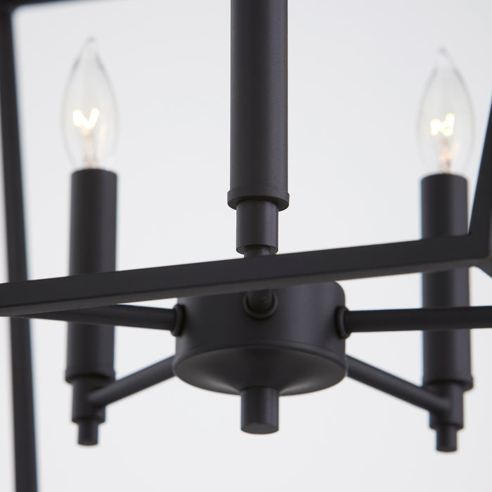 Quorum Home Quorum - 644-5-69 - Five Light Chandelier - Textured Black
