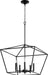 Quorum Home Quorum - 644-5-69 - Five Light Chandelier - Textured Black
