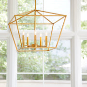 Quorum Home Quorum - 644-5-74 - Five Light Chandelier - Gold Leaf
