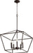 Quorum Home Quorum - 644-5-86 - Five Light Entry Pendant - Oiled Bronze