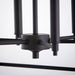 Quorum Home Quorum - 644-6-69 - Six Light Chandelier - Textured Black