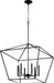 Quorum Home Quorum - 644-6-69 - Six Light Chandelier - Textured Black