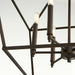 Quorum Home Quorum - 644-6-86 - Six Light Entry Pendant - Oiled Bronze