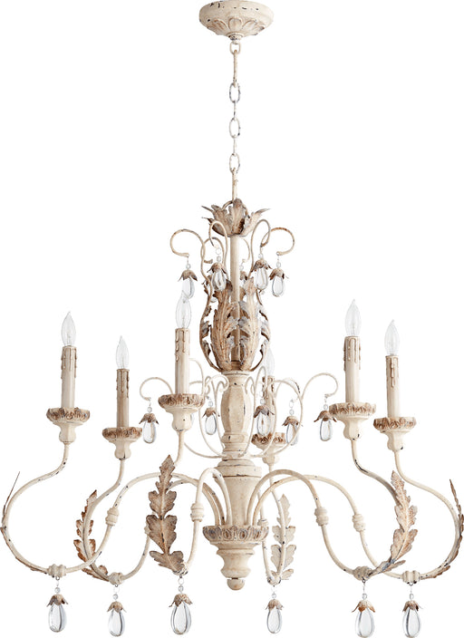 Quorum Home Quorum - 6444-6-70 - Six Light Chandelier - Persian White