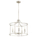 Quorum Home Quorum - 646-5-65 - Five Light Nook - Satin Nickel