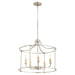Quorum Home Quorum - 646-5-65 - Five Light Nook - Satin Nickel