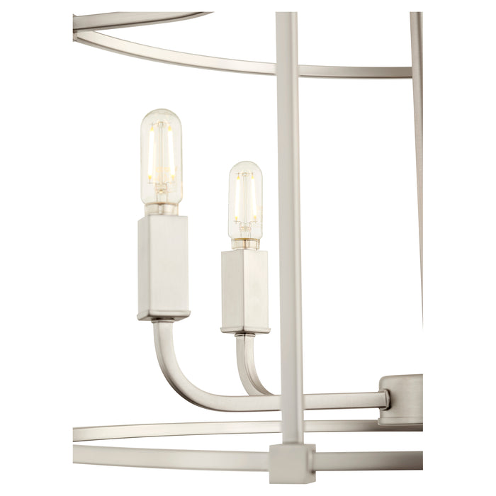 Quorum Home Quorum - 646-5-65 - Five Light Nook - Satin Nickel