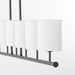 Quorum Home Quorum - 647-7-59 - Seven Light Linear Chandelier - Matte Black