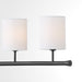 Quorum Home Quorum - 647-7-59 - Seven Light Linear Chandelier - Matte Black