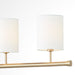 Quorum Home Quorum - 647-7-80 - Seven Light Linear Chandelier - Aged Brass