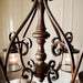 Quorum Home Quorum - 6473-4-39 - Four Light Chandelier - Vintage Copper