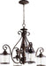 Quorum Home Quorum - 6473-4-39 - Four Light Chandelier - Vintage Copper