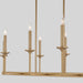 Quorum Home Quorum - 6505-8-80 - Eight Light Linear Chandelier - Aged Brass