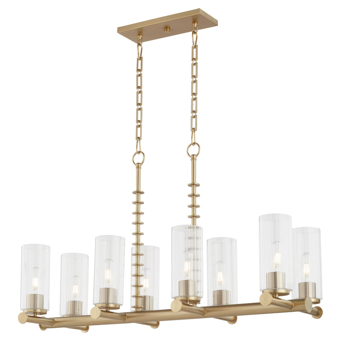 Quorum Home Quorum - 651-8-80 - Eight Light Chandelier - Aged Brass