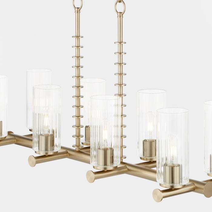 Quorum Home Quorum - 651-8-80 - Eight Light Chandelier - Aged Brass