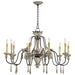 Quorum Home Cyan - 6513-10-43 - Ten Light Chandelier - Carriage House