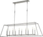Quorum Home Quorum - 654-10-64 - Ten Light Pendant - Classic Nickel
