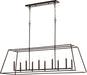 Quorum Home Quorum - 654-10-86 - Ten Light Entry Pendant - Oiled Bronze