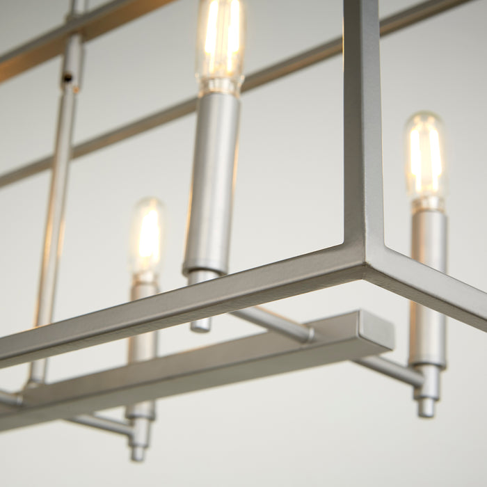 Quorum Home Quorum - 654-8-64 - Eight Light Pendant - Classic Nickel