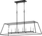Quorum Home Quorum - 654-8-69 - Eight Light Pendant - Textured Black