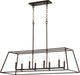 Quorum Home Quorum - 654-8-86 - Eight Light Entry Pendant - Oiled Bronze