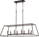 Quorum Home Quorum - 654-8-86 - Eight Light Entry Pendant - Oiled Bronze