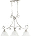 Quorum Home Quorum - 6554-3-64 - Three Light Island Pendant - Classic Nickel