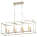 Quorum Home Quorum - 656-8-65 - Eight Light Pendant - Satin Nickel