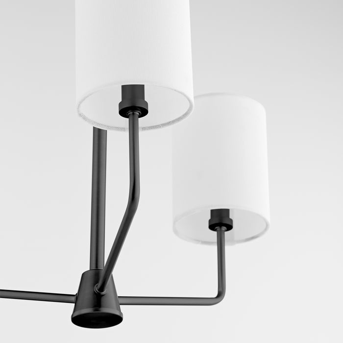 Quorum Home Quorum - 657-3-59 - Three Light Chandelier - Matte Black