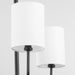 Quorum Home Quorum - 657-3-59 - Three Light Chandelier - Matte Black