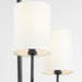 Quorum Home Quorum - 657-3-59 - Three Light Chandelier - Matte Black