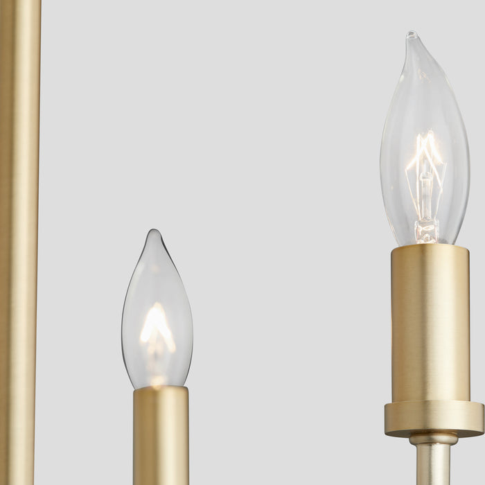 Quorum Home Quorum - 657-3-80 - Three Light Chandelier - Aged Brass