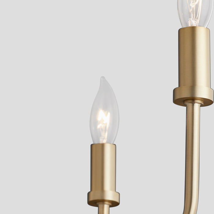 Quorum Home Quorum - 657-5-80 - Five Light Chandelier - Aged Brass