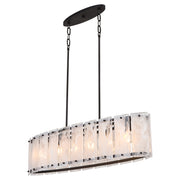 Quorum Home Quorum - 6575-6-59 - Six Light Linear Pendant - Matte Black