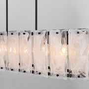 Quorum Home Quorum - 6575-6-59 - Six Light Linear Pendant - Matte Black
