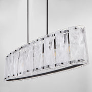 Quorum Home Quorum - 6575-6-59 - Six Light Linear Pendant - Matte Black