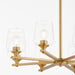 Quorum Home Quorum - 658-8-80 - Eight Light Chandelier - Aged Brass