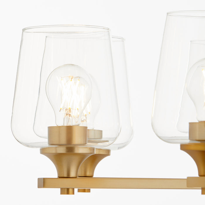 Quorum Home Quorum - 658-8-80 - Eight Light Chandelier - Aged Brass