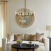 Quorum Home Quorum - 658-8-80 - Eight Light Chandelier - Aged Brass