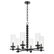 Quorum Home Quorum - 660-6-59 - Six Light Chandelier - Matte Black
