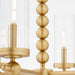 Quorum Home Quorum - 660-6-80 - Six Light Chandelier - Aged Brass