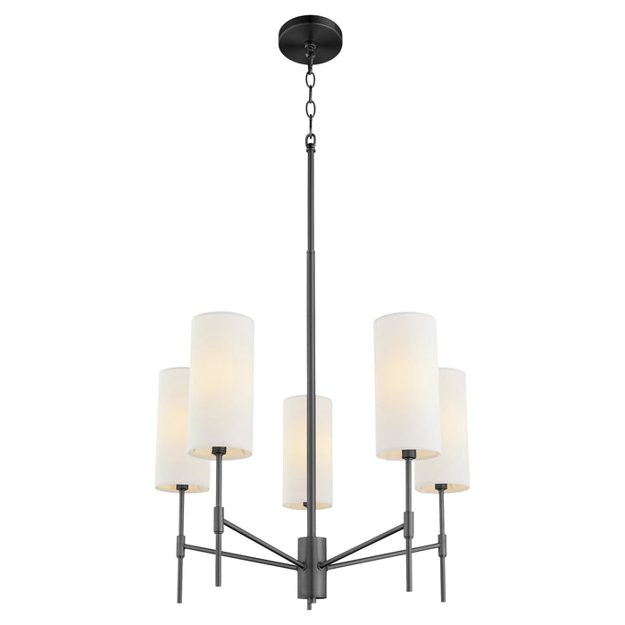 Quorum Home Quorum - 663-5-59 - Five Light Chandelier - Matte Black