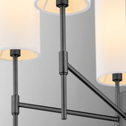 Quorum Home Quorum - 663-5-59 - Five Light Chandelier - Matte Black