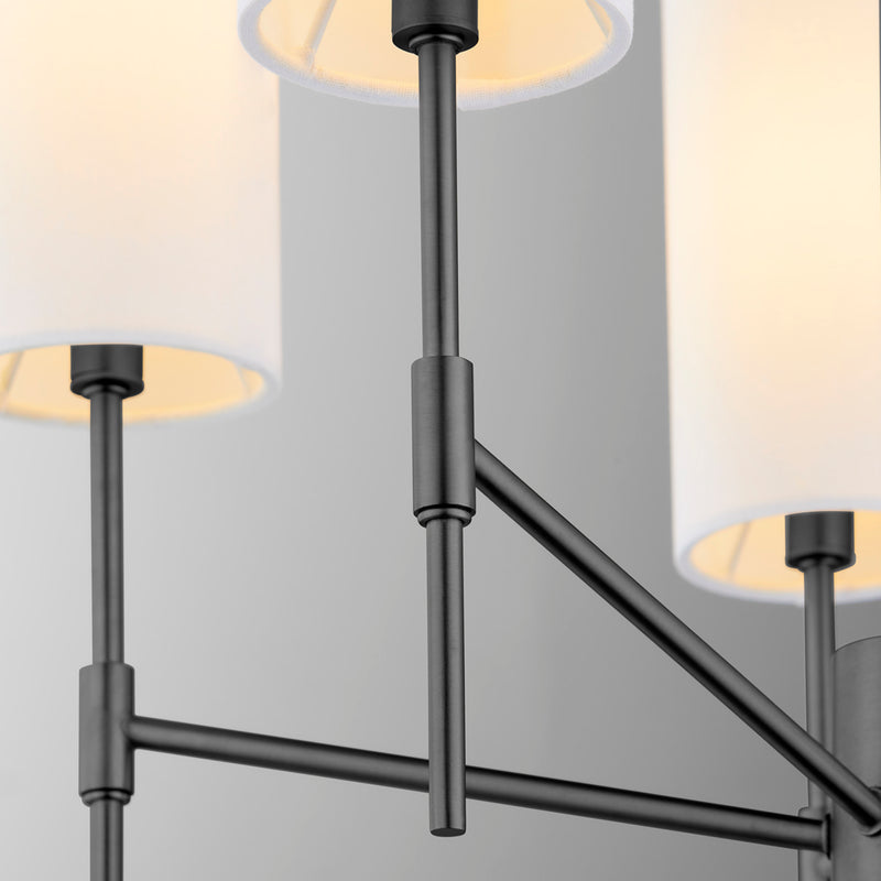 Quorum Home Quorum - 663-5-59 - Five Light Chandelier - Matte Black